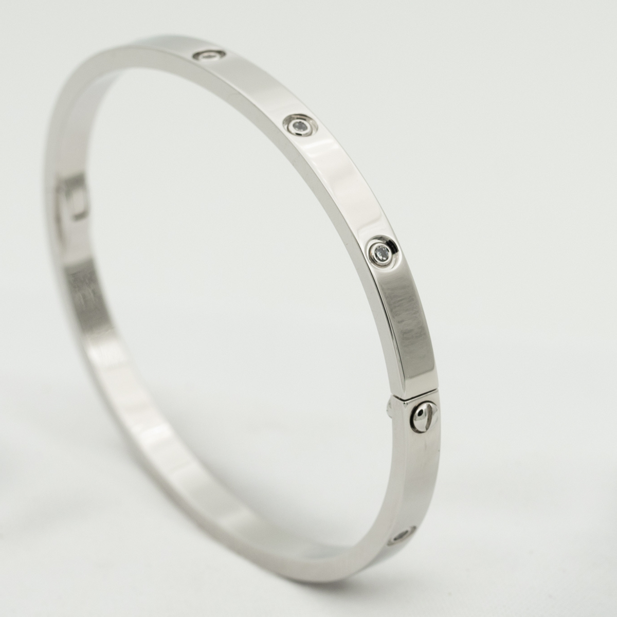[LumiVibe]LOVE BRACELET 3.65MM 10 DIAMONDS