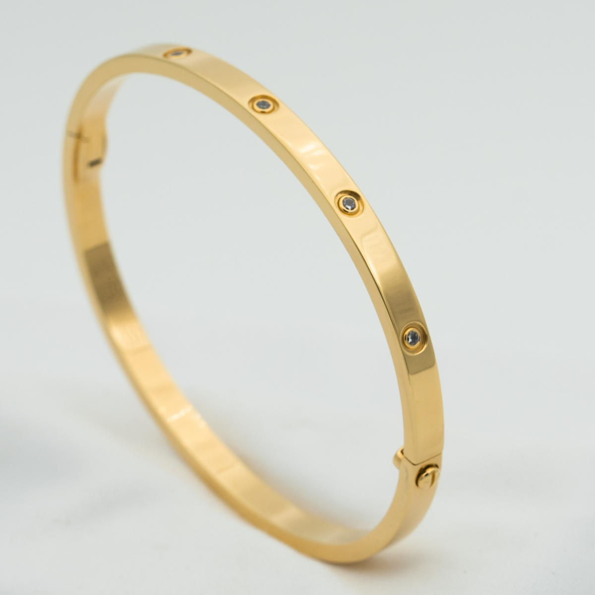 [LumiVibe]LOVE BRACELET 3.65MM 10 DIAMONDS