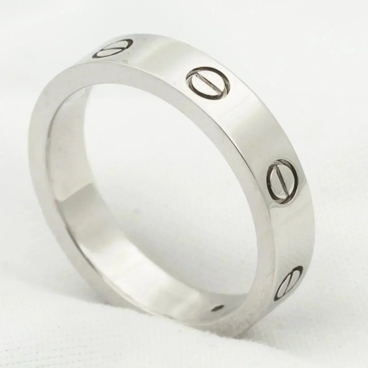 [LumiVibe]LOVE RING 4MM 1 DIAMOND SILVER