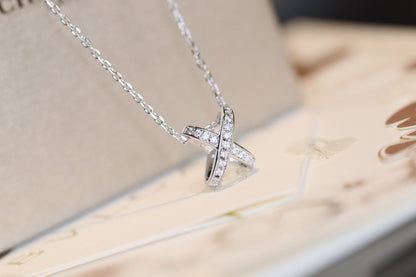 [LumiVibe]JEUX DE DIAMOND NECKLACE