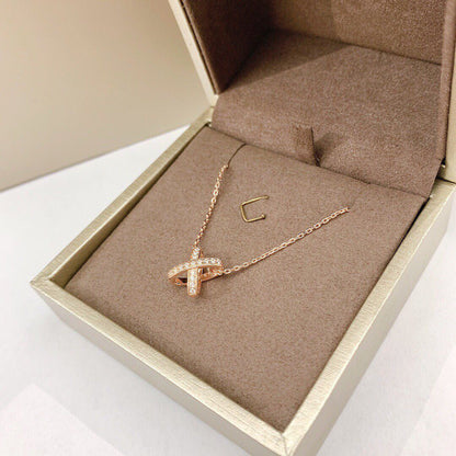 [LumiVibe]JEUX DE DIAMOND NECKLACE