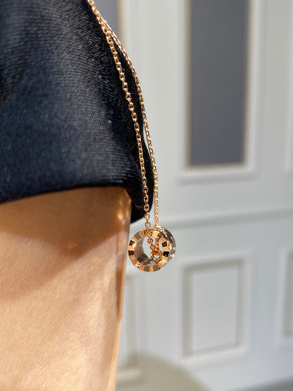 [LumiVibe]BEE LOVE DIAMOND NECKLACE