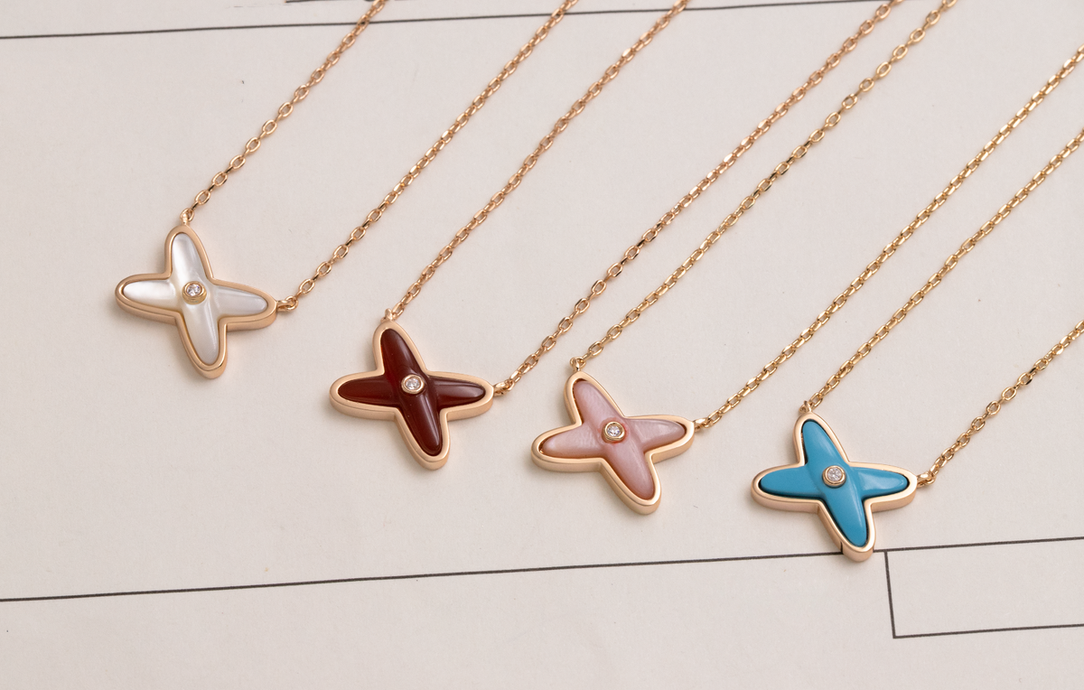 [LumiVibe]JEUX DE NECKLACE 1 DIAMOND