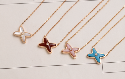 [LumiVibe]JEUX DE NECKLACE 1 DIAMOND