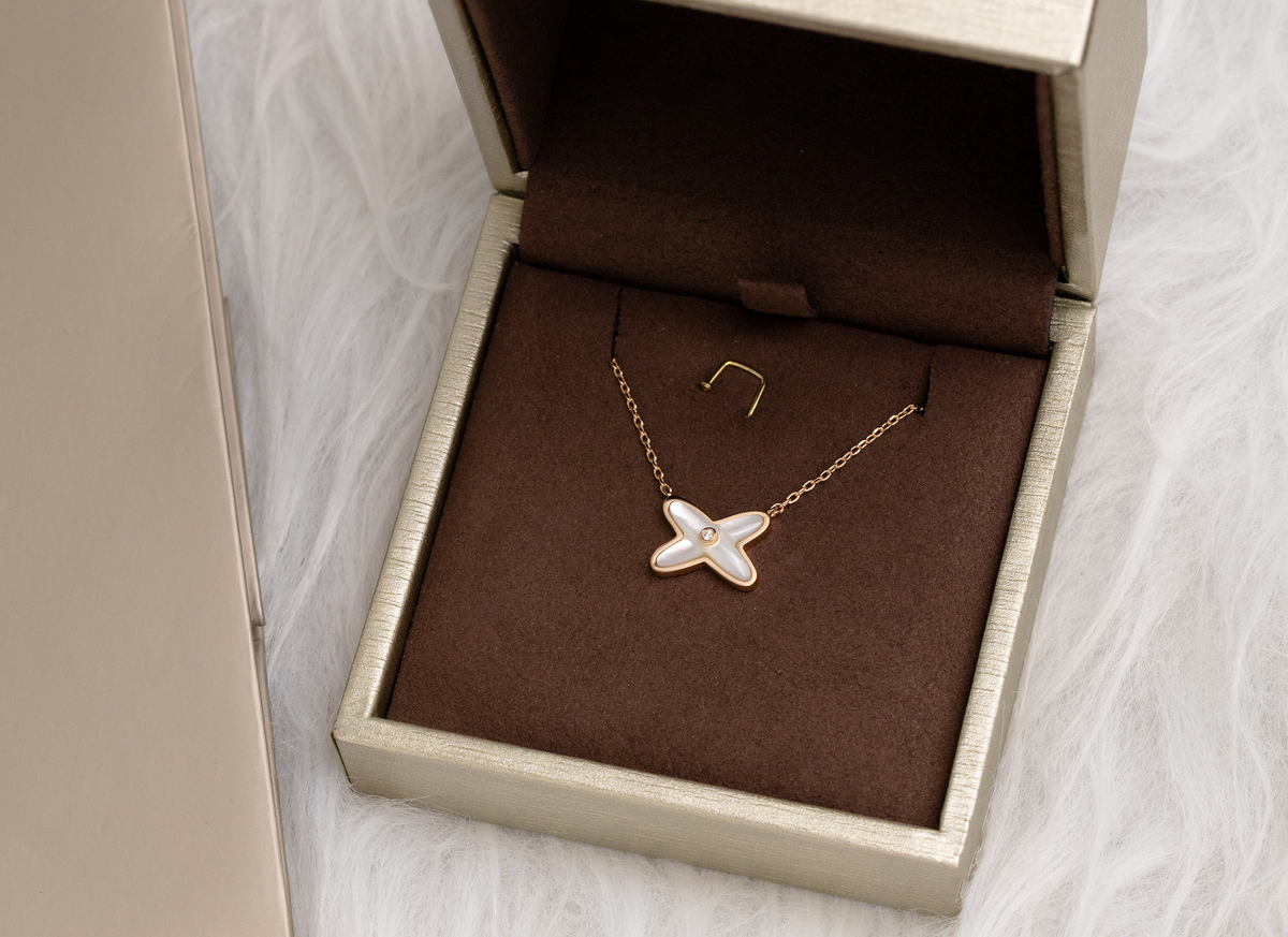 [LumiVibe]JEUX DE NECKLACE 1 DIAMOND