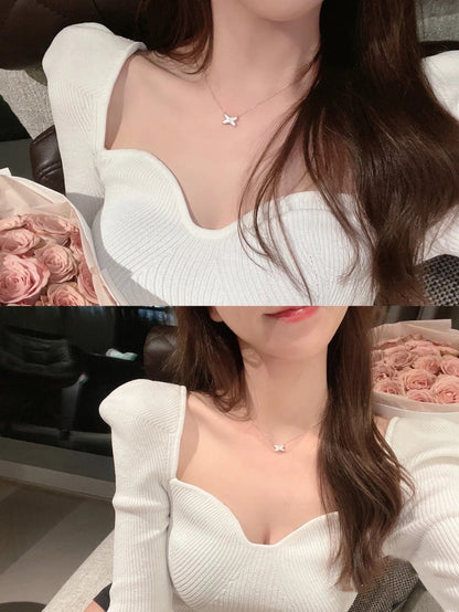 [LumiVibe]JEUX DE NECKLACE 1 DIAMOND