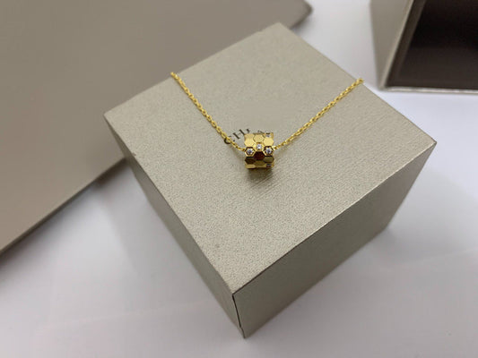 [LumiVibe]BEE LOVE DIAMOND NECKLACE
