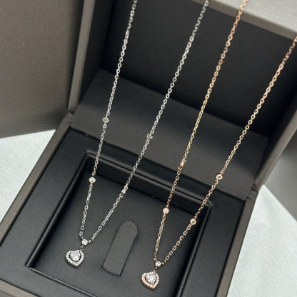 [LumiVibe]JOY HEART DIAMOND NECKLACE