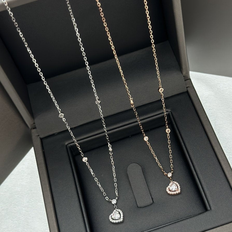 [LumiVibe]JOY HEART DIAMOND NECKLACE