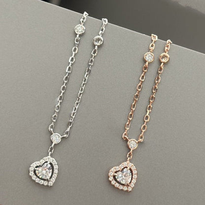 [LumiVibe]JOY HEART DIAMOND NECKLACE