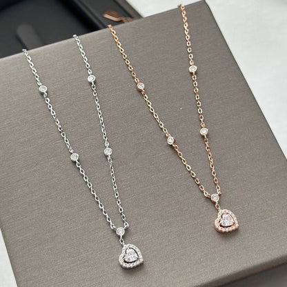 [LumiVibe]JOY HEART DIAMOND NECKLACE