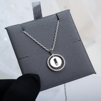 [LumiVibe]Demo MOVE PM NECKLACE SILVER DIAMOND