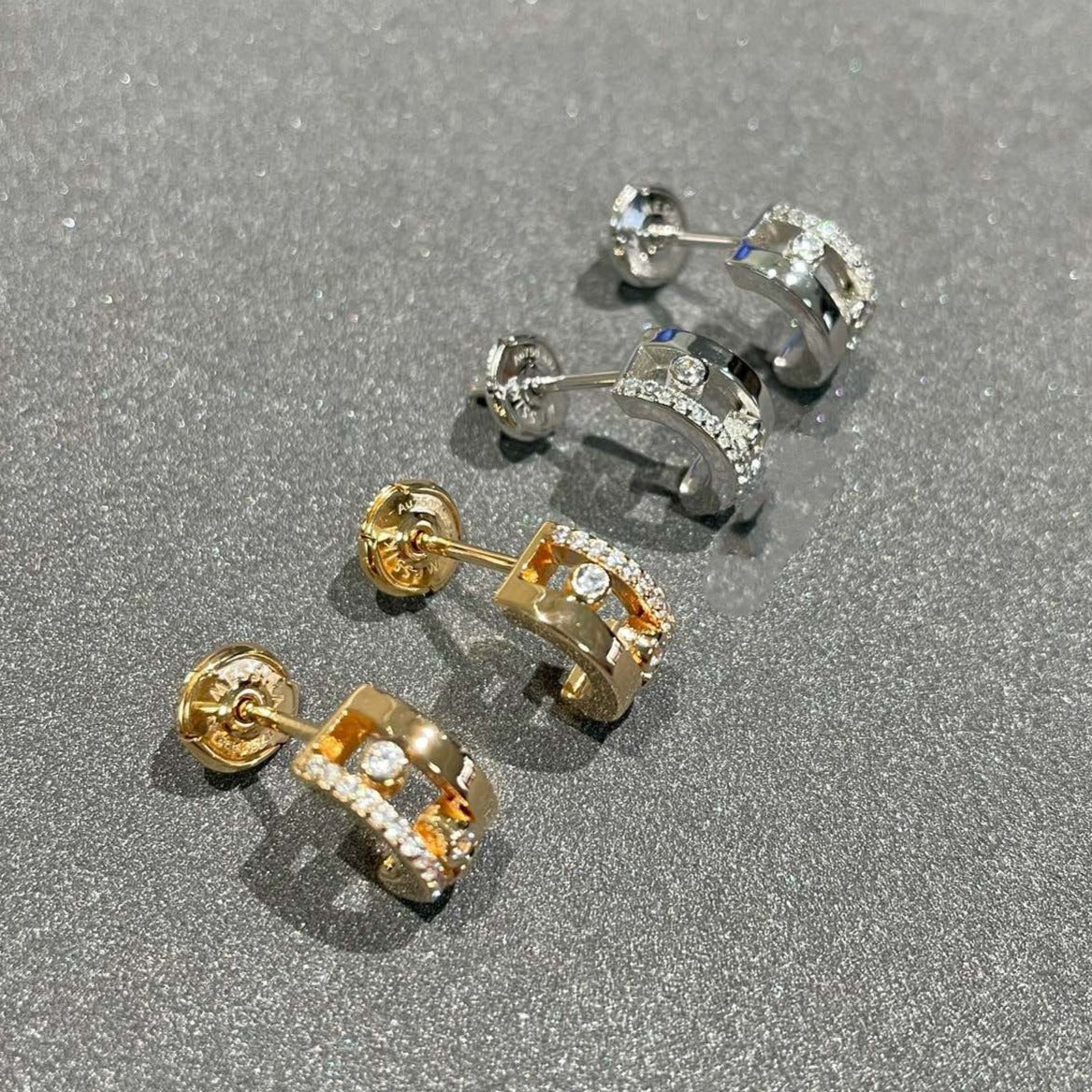 [LumiVibe]MOVE ROMANE EARRINGS DIAMOND