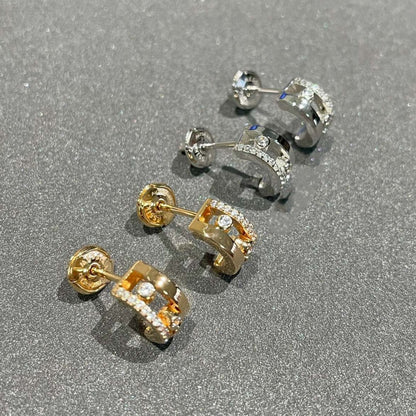 [LumiVibe]MOVE ROMANE EARRINGS DIAMOND