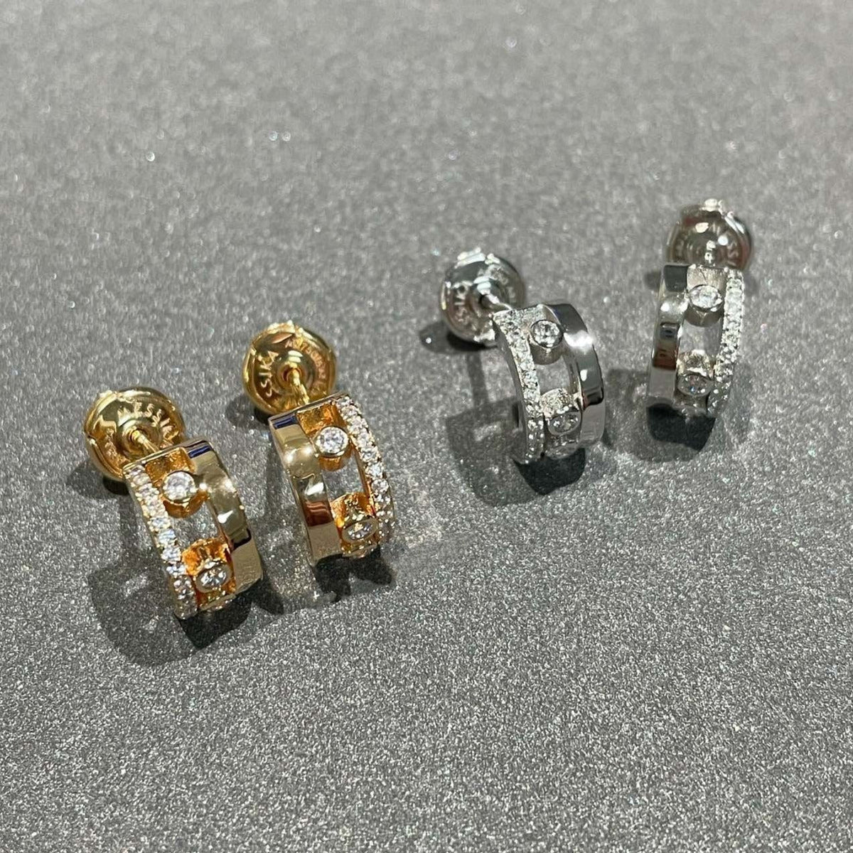 [LumiVibe]MOVE ROMANE EARRINGS DIAMOND