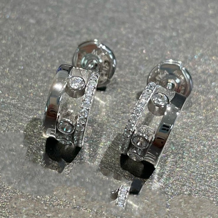 [LumiVibe]MOVE ROMANE EARRINGS DIAMOND