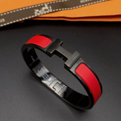 [LumiVibe]CLIC HM SO BLACK RED BRACELET