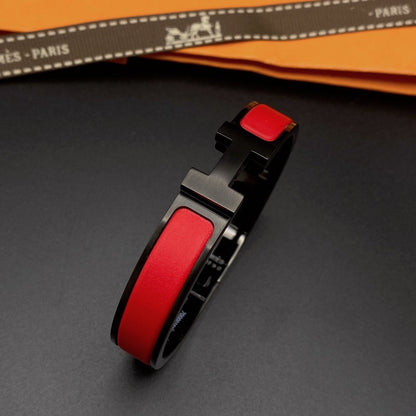 [LumiVibe]CLIC HM SO BLACK RED BRACELET