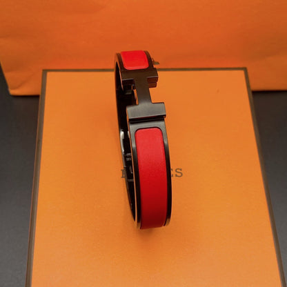 [LumiVibe]CLIC HM SO BLACK RED BRACELET