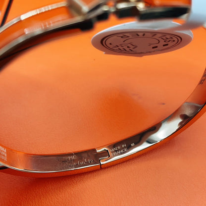 [LumiVibe]CLASSIC HM CLIC RED 8MM ENAMEL BRACELET