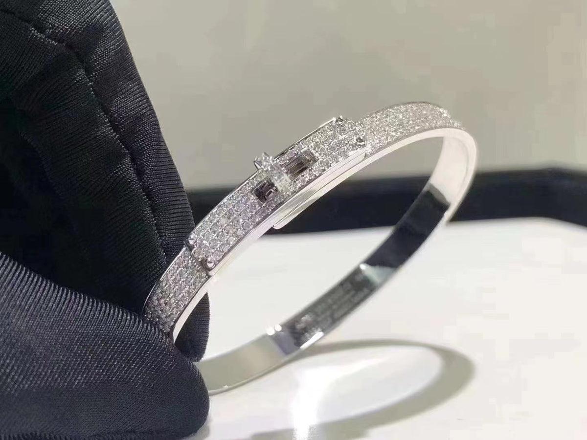 [LumiVibe]HM KELLY BRACELET IN SILVER AND FULL PAVE DIAMOND