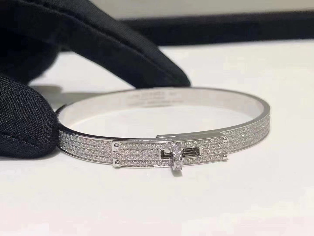[LumiVibe]HM KELLY BRACELET IN SILVER AND FULL PAVE DIAMOND