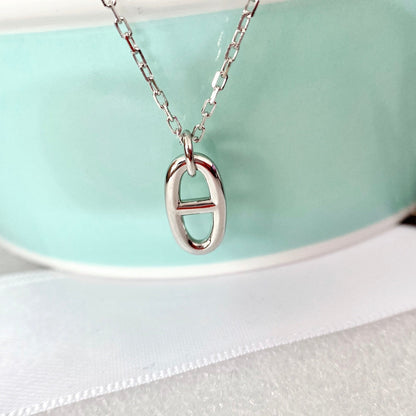 [LumiVibe]HM PIG NOSE NECKLACE