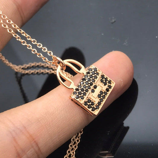 [LumiVibe]HM NECKLACE ARRIVAL BLACK DIAMOND