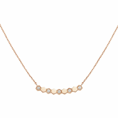 [LumiVibe]BEE MY LOVE DIAMOND NECKLACE