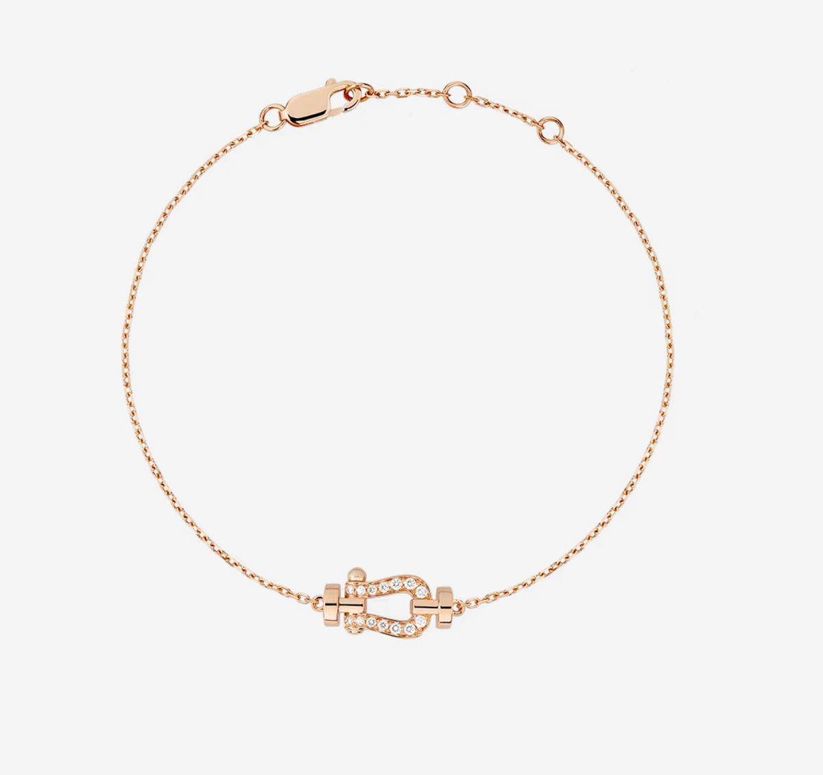 [LumiVibe]FORCE 10 FULL DIAMOND BUCKLE CHAIN LINK MINI MODEL