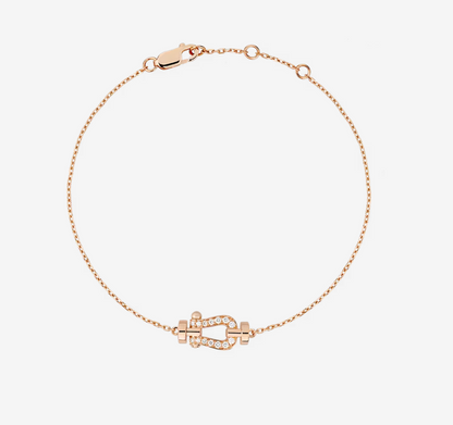 [LumiVibe]FORCE 10 FULL DIAMOND BUCKLE CHAIN LINK MINI MODEL