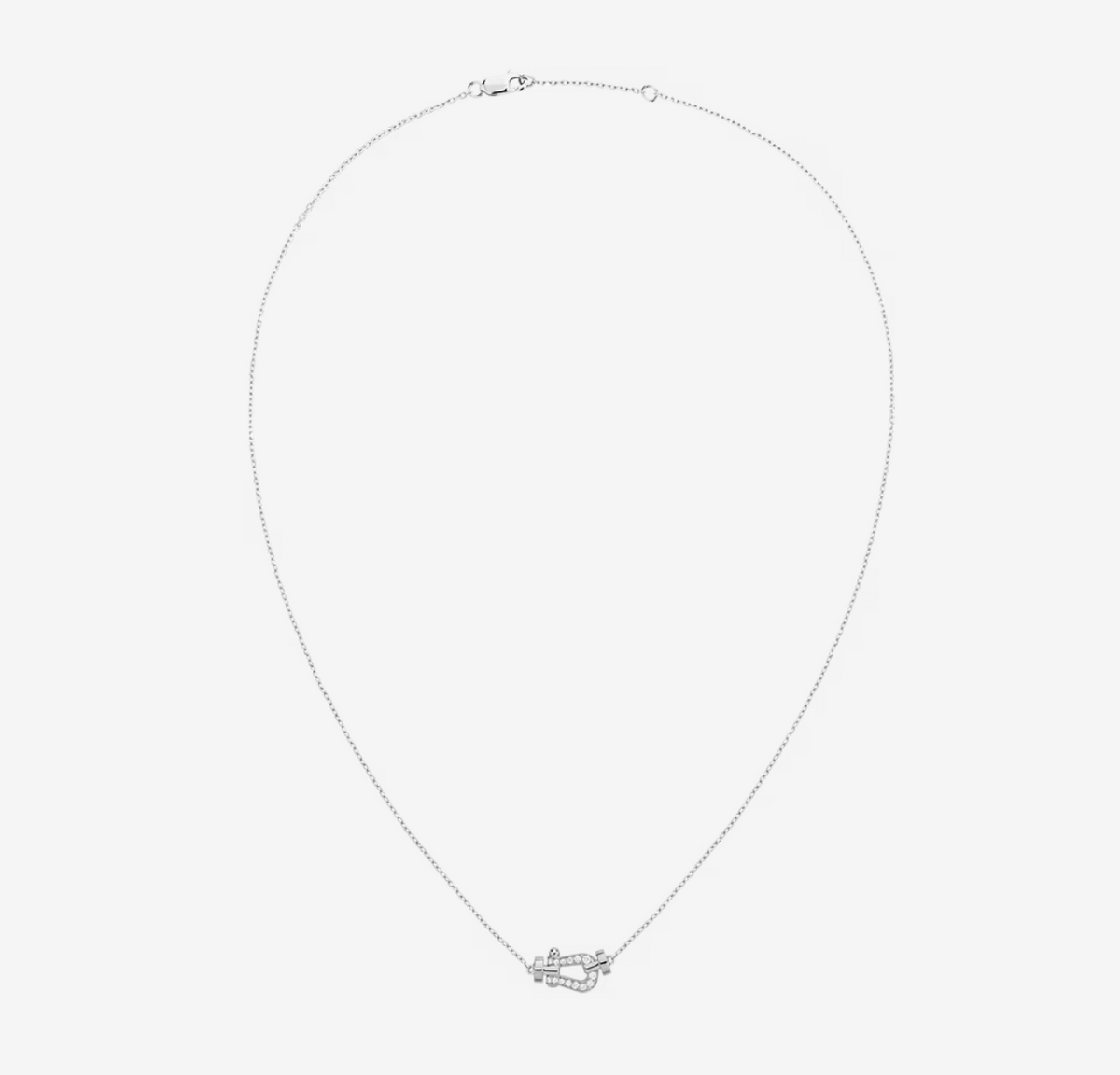 [LumiVibe]FORCE 10 DIAMOND SILVER NECKLACE MINI MODEL