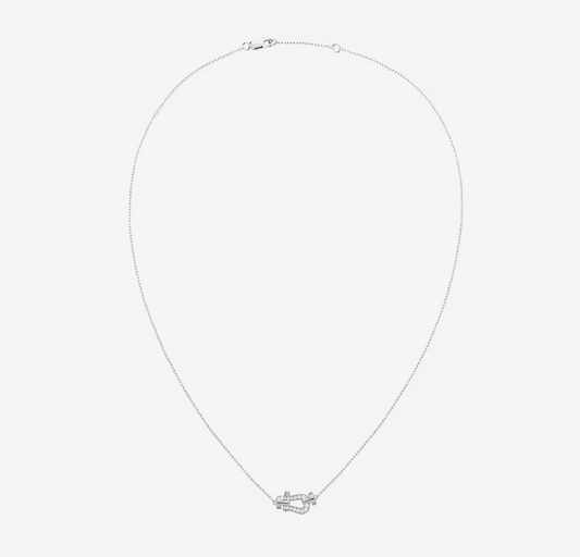 [LumiVibe]FORCE 10 DIAMOND SILVER NECKLACE MINI MODEL