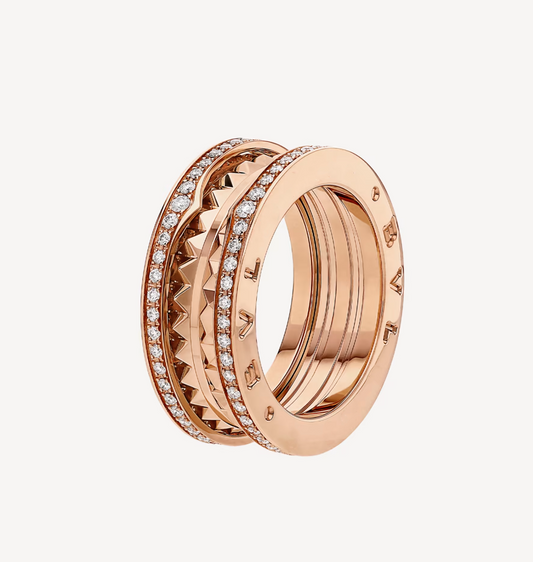 [LumiVibe]ZERO 1 ROCK DIAMOND PINK GOLD