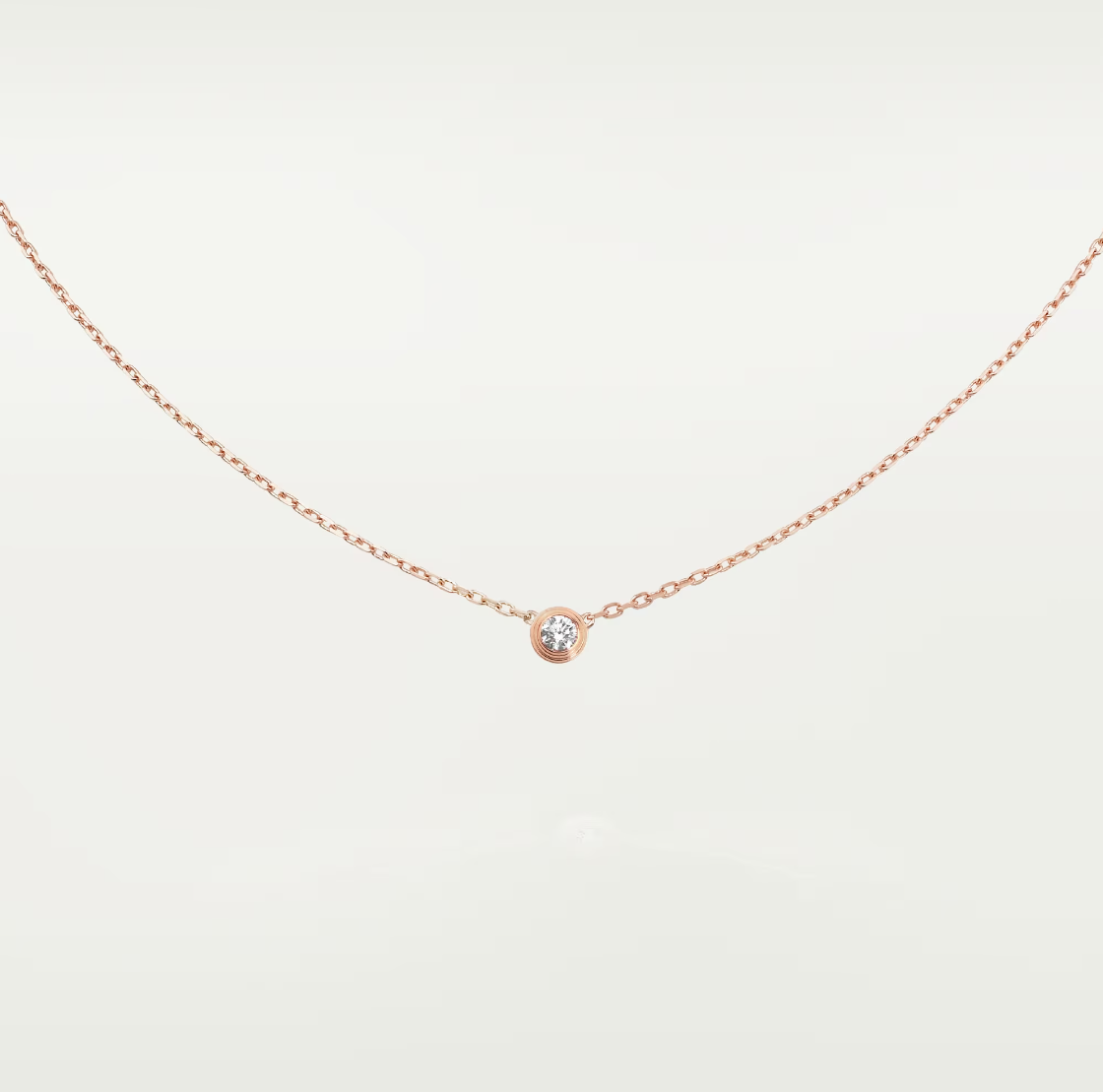 [LumiVibe]DAMOUR DIAMOND NECKLACE
