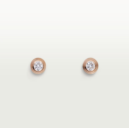 [LumiVibe]DAMOUR DIAMOND EARRINGS