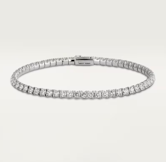 [LumiVibe]  CLASSIC BASEBALL BRACELAT, 52 DIAMOND