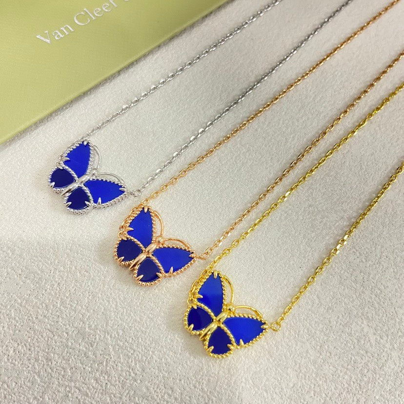 [LumiVibe]  2026 NEW LUCKY BUTTERFLY 1 MOTIFS NECKLACE