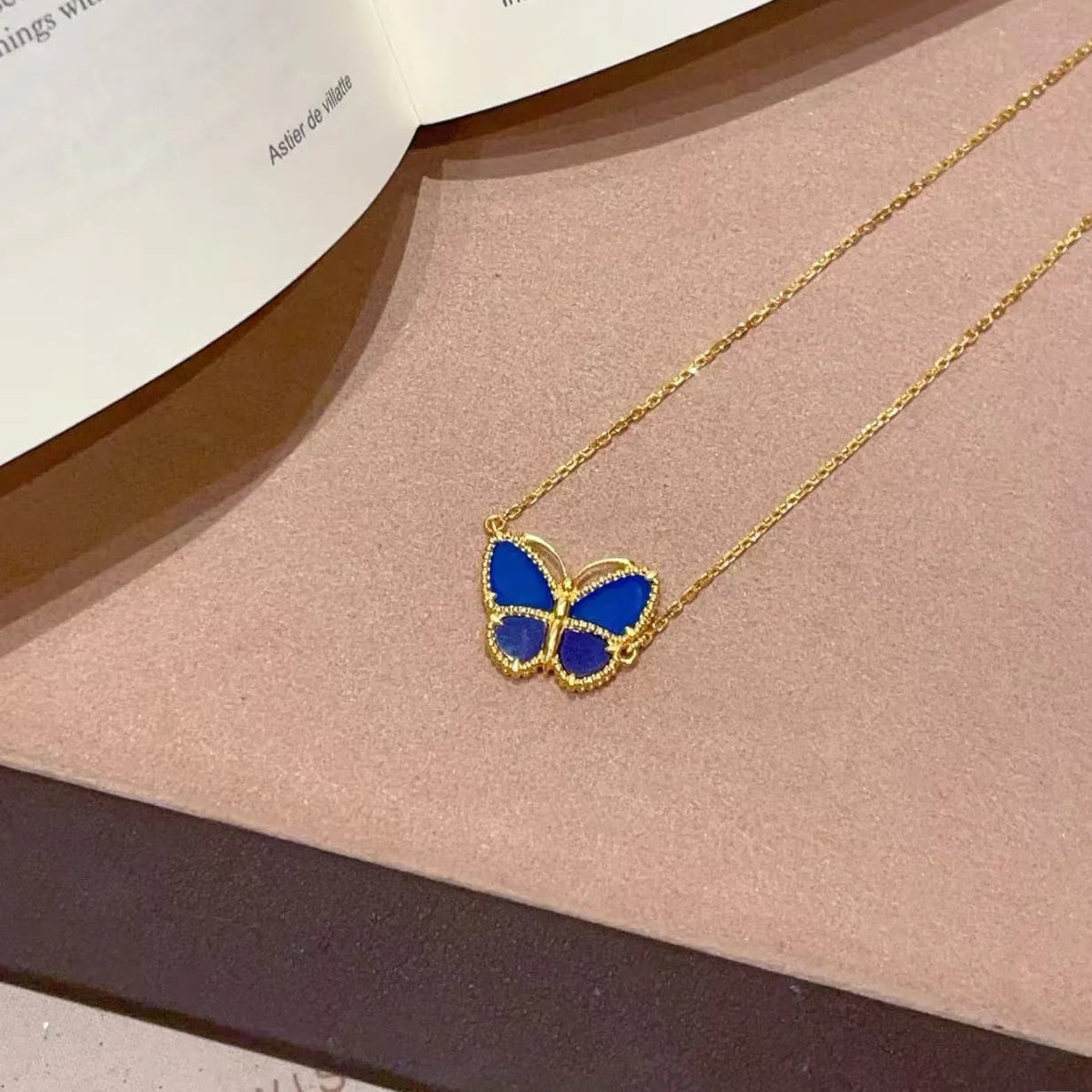 [LumiVibe]  2026 NEW LUCKY BUTTERFLY 1 MOTIFS NECKLACE