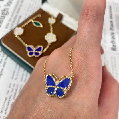 [LumiVibe]  2026 NEW LUCKY BUTTERFLY 1 MOTIFS NECKLACE