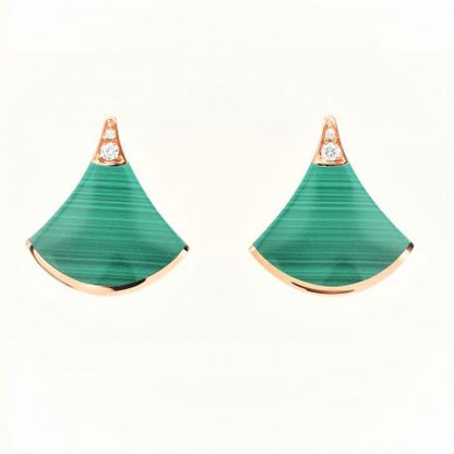 [LumiVibe]DIVAS DREAM EARRINGS PINK GOLD