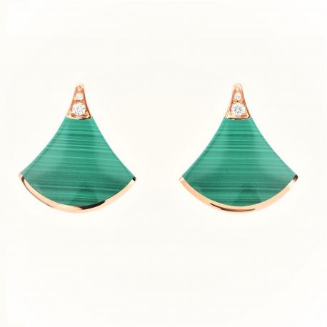 [LumiVibe]DIVAS DREAM EARRINGS PINK GOLD