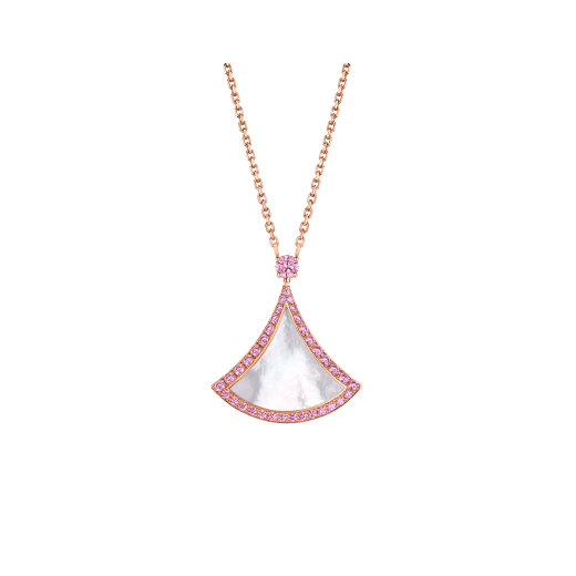 [LumiVibe]DREAM NECKLACE MOP DIAMOND PINK