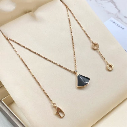 [LumiVibe]DREAM NECKLACE ONYX 1 DIAMOND