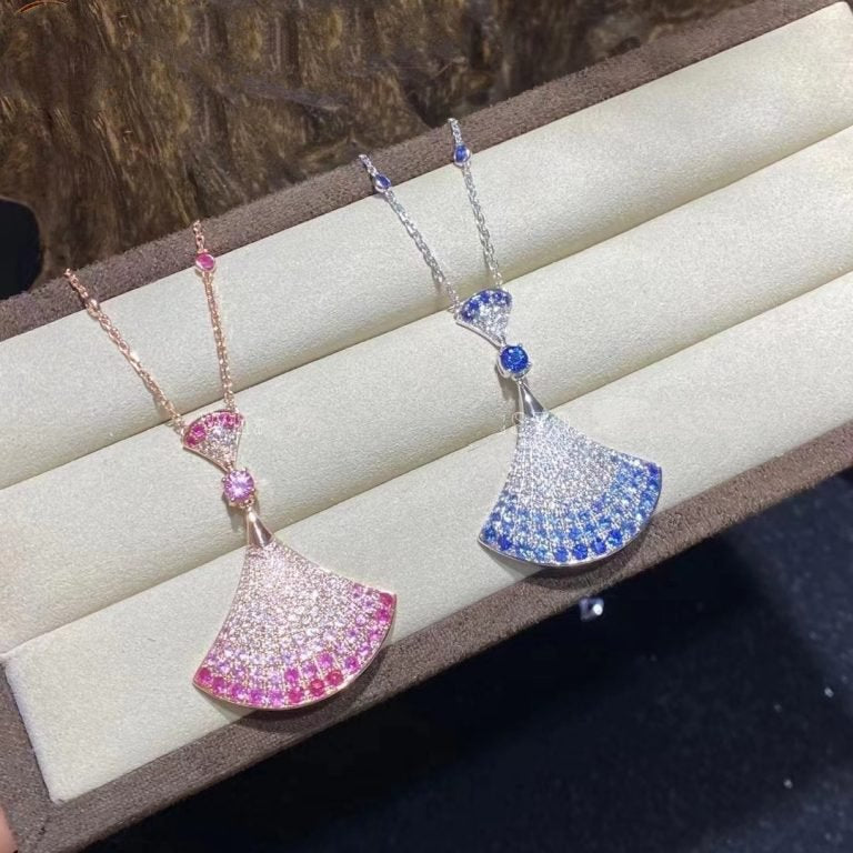 [LumiVibe]DREAM NECKLACE AGATE SILVER DIAMOND