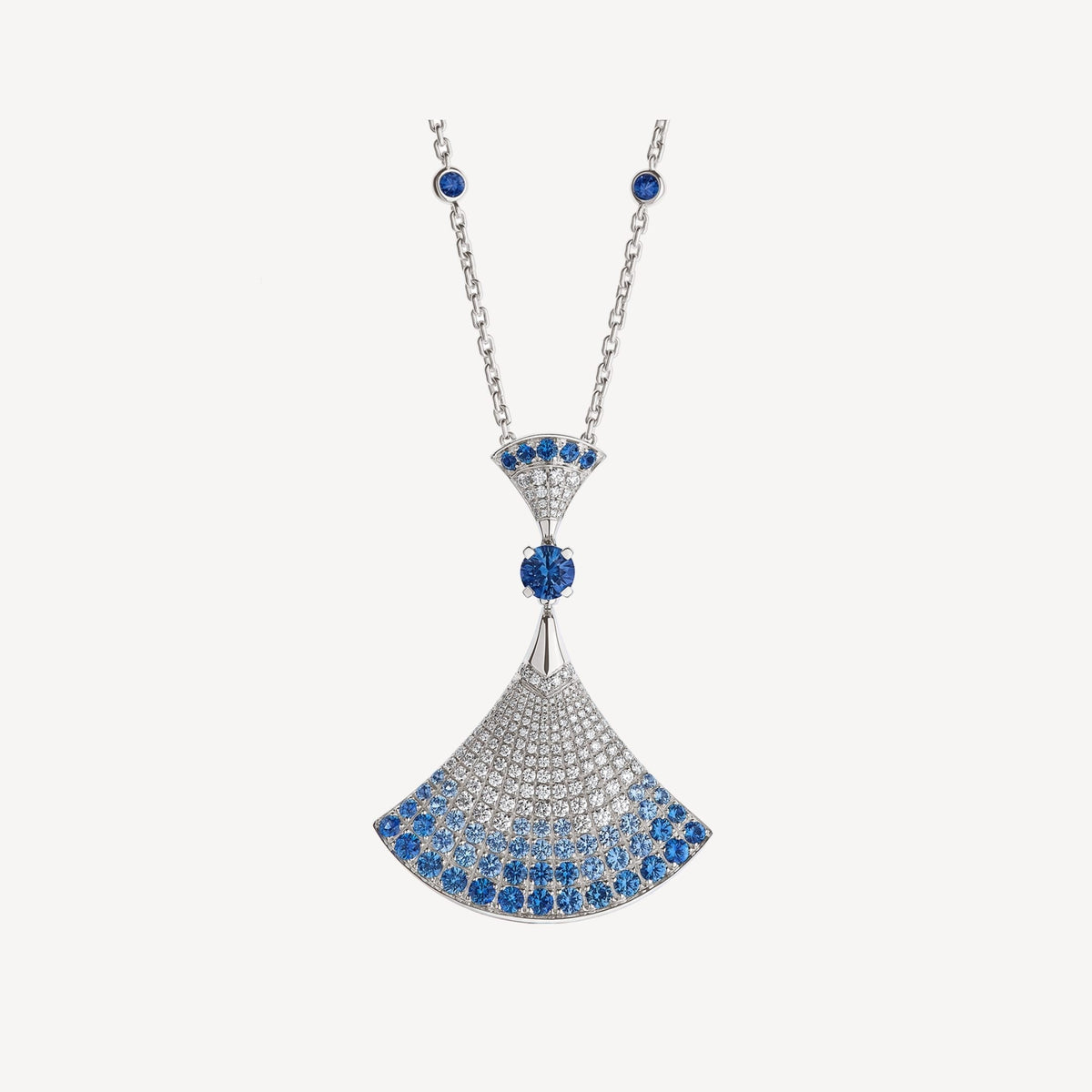 [LumiVibe]DREAM NECKLACE AGATE SILVER DIAMOND