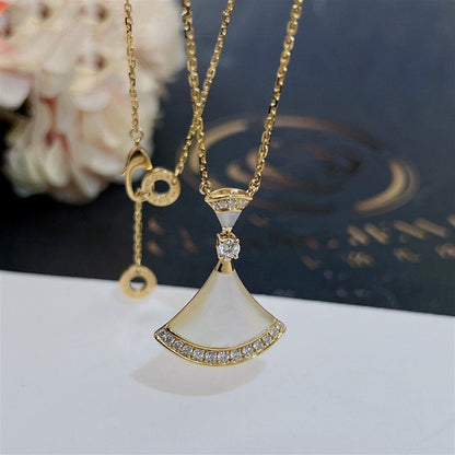 [LumiVibe]DREAM NECKLACE MOP GOLD DIAMOND