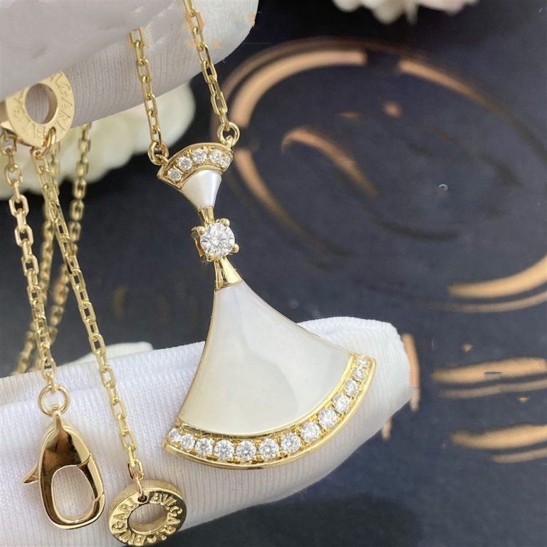 [LumiVibe]DREAM NECKLACE MOP GOLD DIAMOND