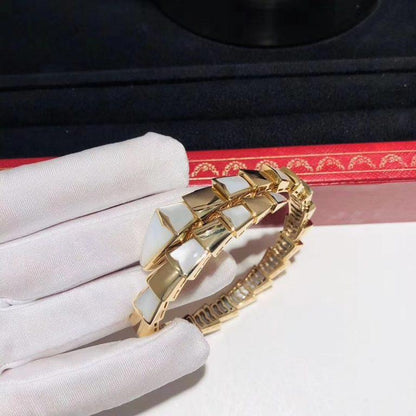 [LumiVibe]SERPENTI BRACELET MOP GOLD