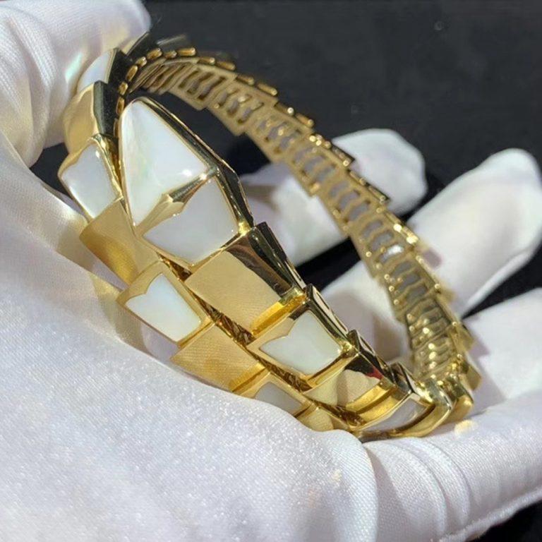 [LumiVibe]SERPENTI BRACELET MOP GOLD
